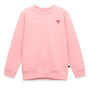 Design details required - Kids Premium Organic Sweatshirt - rose - Front - AI Model Kid Female (0cm)