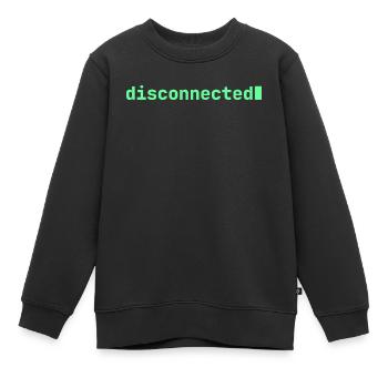 Se sentir déconnecté | Humeur du développeur - Sweat Premium enfant bio - noir - Devant - AI Model Kid Female (0cm)