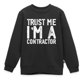Croyez-moi, je suis un entrepreneur 3 - Sweat Premium enfant bio - noir - Devant - AI Model Kid Female (0cm)