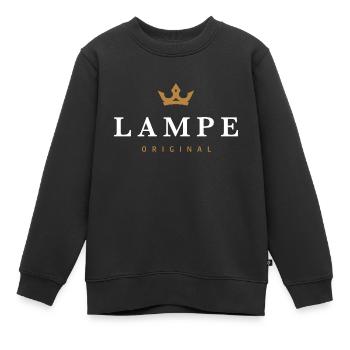 Lampe Original Familienlogo - Kinder Premium Organic Sweatshirt - Schwarz - Vorne - AI Model Kid Female (0cm)