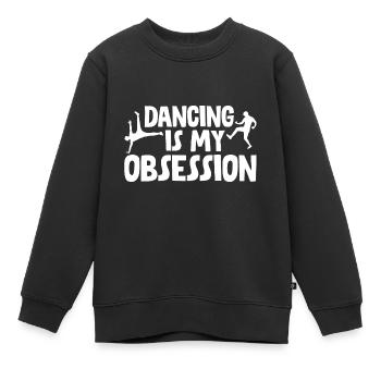 La danse est mon obsession 2 - Sweat Premium enfant bio - noir - Devant - AI Model Kid Female (0cm)