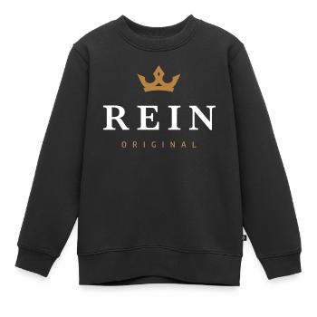 Rein Original Familienlogo - Kinder Premium Organic Sweatshirt - Schwarz - Vorne - AI Model Kid Female (0cm)