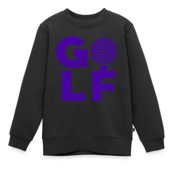 Golf - Golfclub Goldspieler Birdie Elite Luxus - Kinder Premium Organic Sweatshirt - Schwarz - Vorne - AI Model Kid Female (0cm)