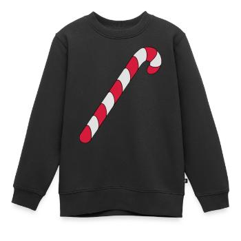 Zuckerstange - Kinder Premium Organic Sweatshirt - Schwarz - Vorne - AI Model Kid Female (0cm)
