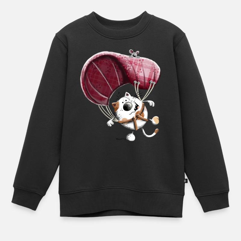 Frida on Air - Sweat Premium enfant bio - noir