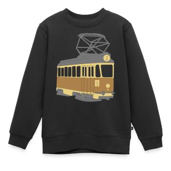 Turku Straßenbahn - Kinder Premium Organic Sweatshirt - Schwarz - Vorne - AI Model Kid Female (0cm)