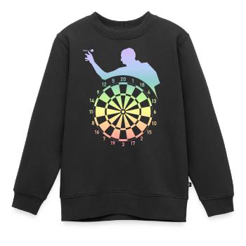 Dard - Sweat Premium enfant bio - noir - Devant - AI Model Kid Female (0cm)
