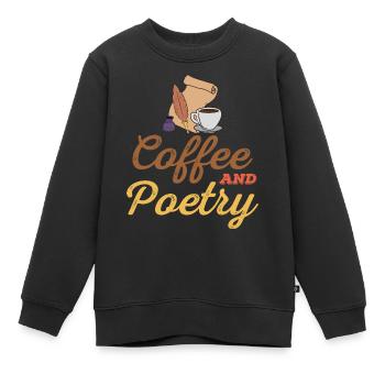 Poète Poésie Poète Poésie I Don - Sweat Premium enfant bio - noir - Devant - AI Model Kid Female (0cm)