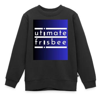 beach 5 - Sweat Premium enfant bio - noir - Devant - AI Model Kid Female (0cm)