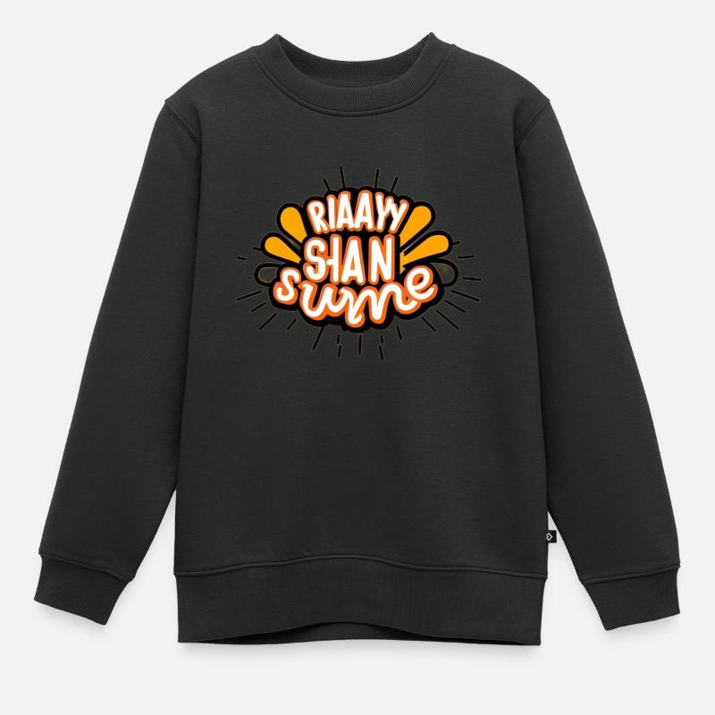 Je suis un rayon de soleil - Sweat Premium enfant bio - noir