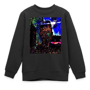 IM SCHATTEN DES VOLLMONDES - Kinder Premium Organic Sweatshirt - Schwarz - Vorne - AI Model Kid Female (0cm)