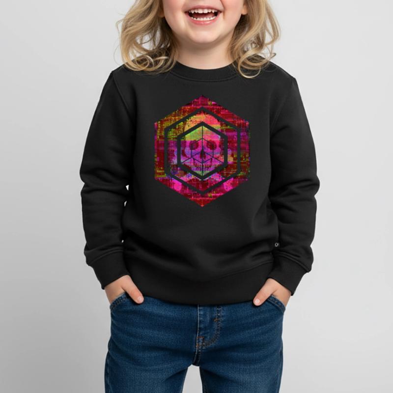 Hexagon-Programmierung Programmierer Codierung geometrisch Kinder Premium Organic Sweatshirt