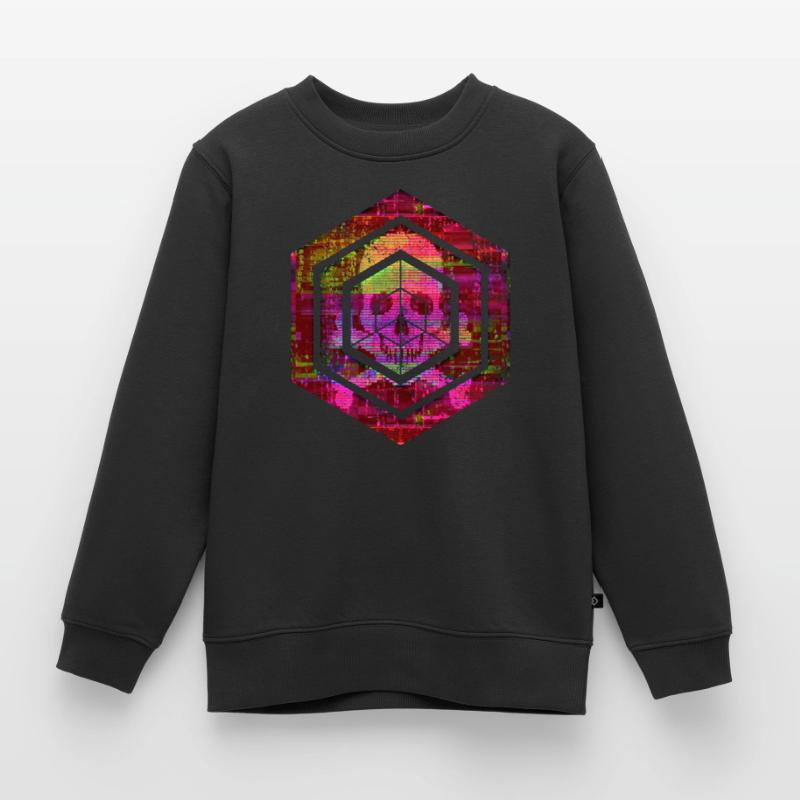 Hexagon-Programmierung Programmierer Codierung geometrisch Kinder Premium Organic Sweatshirt