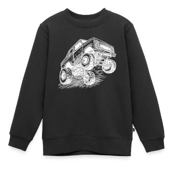 Hobby Monstertruck Modellbau Spielzeug Reifen - Kinder Premium Organic Sweatshirt - Schwarz - Vorne - AI Model Kid Female (0cm)
