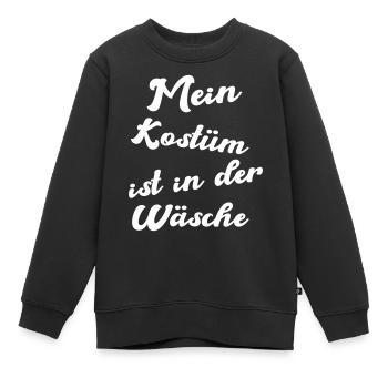 Lingerie Fantaisie - Sweat Premium enfant bio - noir - Devant - AI Model Kid Female (0cm)