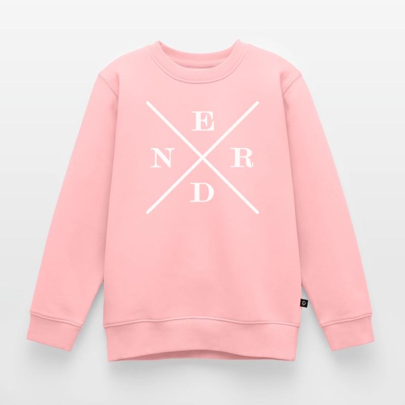 nerdy nerd coder server download error 404 Kinder Premium Organic Sweatshirt