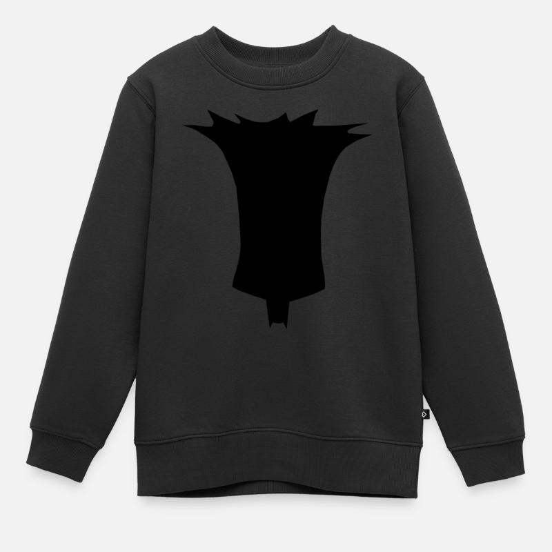 H2 - Kinder Premium Organic Sweatshirt - Schwarz
