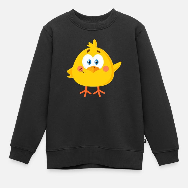 Petit poussin - Sweat Premium enfant bio - noir