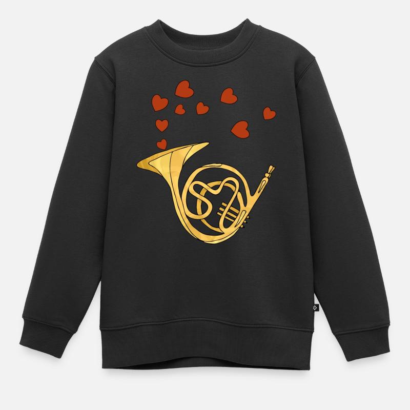 Instrument de musique - Sweat Premium enfant bio - noir