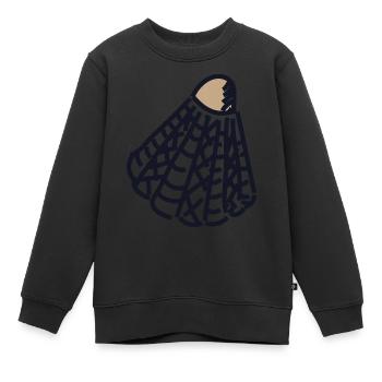 Ballsport - Kinder Premium Organic Sweatshirt - Schwarz - Vorne - AI Model Kid Female (0cm)