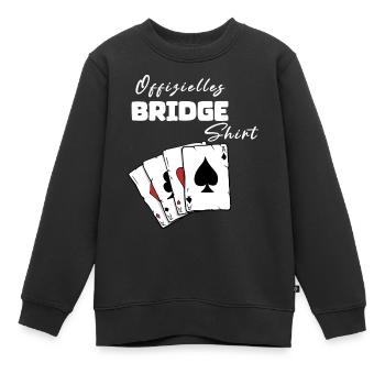 Bridge Offizielles Shirt - Kinder Premium Organic Sweatshirt - Schwarz - Vorne - AI Model Kid Female (0cm)