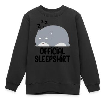 Lustiger Spruch Bild Witzig Humor Geschenkidee - Kinder Premium Organic Sweatshirt - Schwarz - Vorne - AI Model Kid Female (0cm)