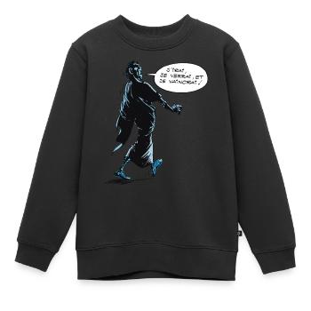 Asterix & Obelix - César veni vidi vici - Sweat Premium enfant bio - noir - Devant - AI Model Kid Female (0cm)