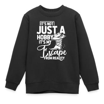 Line Dance - Kinder Premium Organic Sweatshirt - Schwarz - Vorne - AI Model Kid Female (0cm)