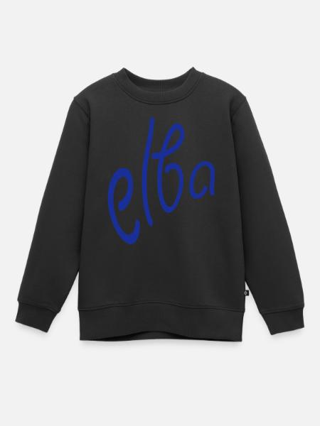 Elba - Sweat Premium enfant bio - noir