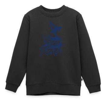 Break Breakdancer Breakdancing Breakdance Dance - Sweat Premium enfant bio - noir - Devant - AI Model Kid Female (0cm)