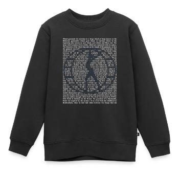 Radgymnastik Turner Rhönrad - Kinder Premium Organic Sweatshirt - Schwarz - Vorne - AI Model Kid Female (0cm)
