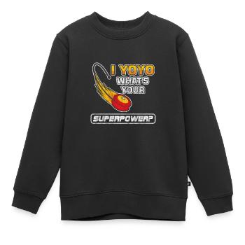 Professionelles Spielzeug Spielzeug Stringed Game Zeitvertreib - Kinder Premium Organic Sweatshirt - Schwarz - Vorne - AI Model Kid Female (0cm)