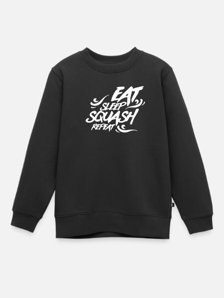 Squash Squash Squash Squash - Sweatshirt Premium barn ekologisk - svart