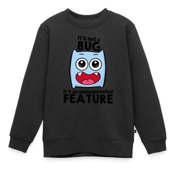 Programmierer - Kinder Premium Organic Sweatshirt - Schwarz - Vorne - AI Model Kid Female (0cm)