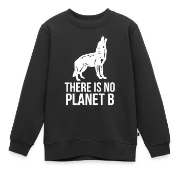 Tierschützer - Kinder Premium Organic Sweatshirt - Schwarz - Vorne - AI Model Kid Female (0cm)