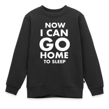 sportif - Sweat Premium enfant bio - noir - Devant - AI Model Kid Female (0cm)
