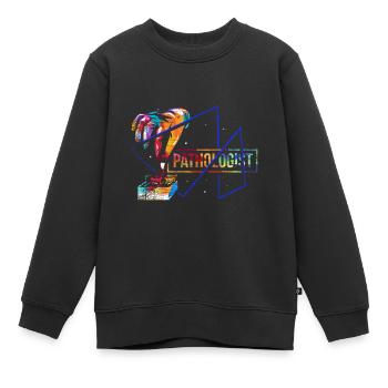 Pathologe Pathologie - Kinder Premium Organic Sweatshirt - Schwarz - Vorne - AI Model Kid Female (0cm)