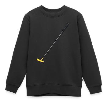 Golf Golf Club Golfsport - Sweat Premium enfant bio - noir - Devant - AI Model Kid Female (0cm)
