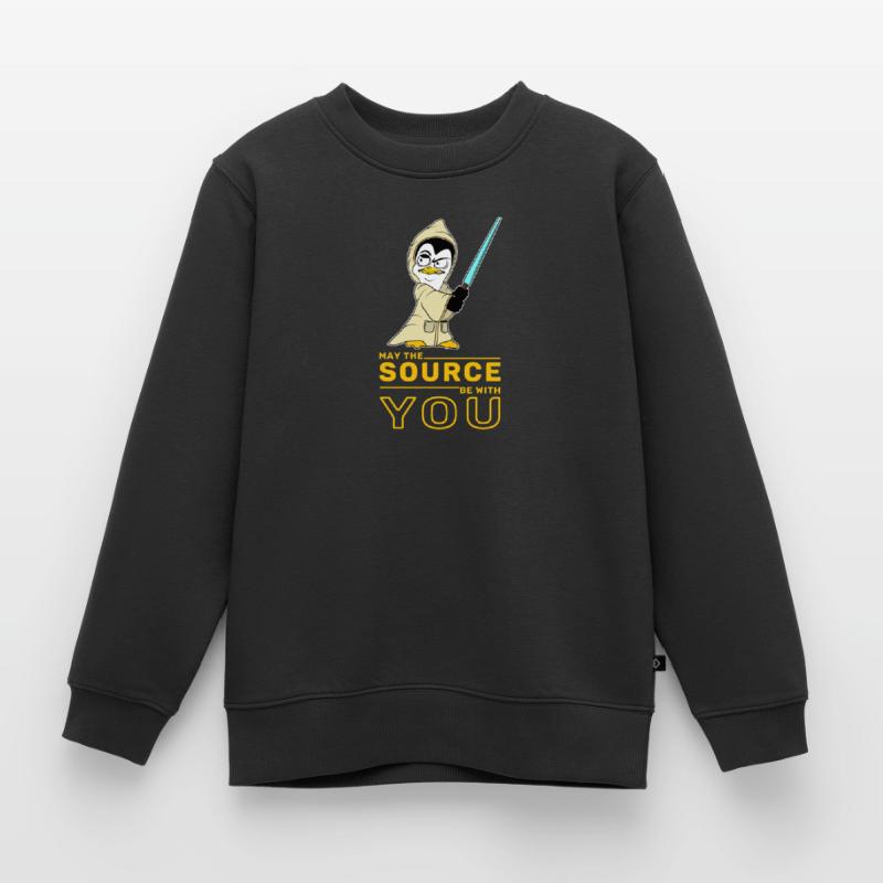 IT Nerd Linux Linux Pinguin Geek Software Engineer Kinder Premium Organic Sweatshirt