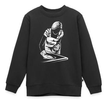 Haushälter Geschenk - Kinder Premium Organic Sweatshirt - Schwarz - Vorne - AI Model Kid Female (0cm)