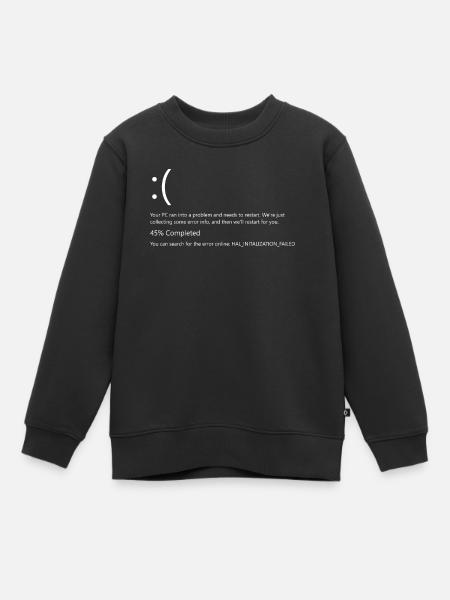 Programmierer - Kinder Premium Organic Sweatshirt - Schwarz