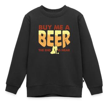 Junggesellenabschied - Kinder Premium Organic Sweatshirt - Schwarz - Vorne - AI Model Kid Female (0cm)