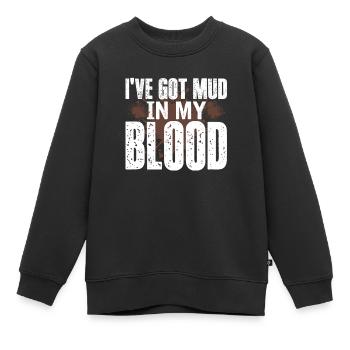Véhicule tout terrain - Sweat Premium enfant bio - noir - Devant - AI Model Kid Female (0cm)