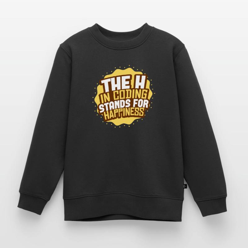 Coding Programmieren Kinder Premium Organic Sweatshirt