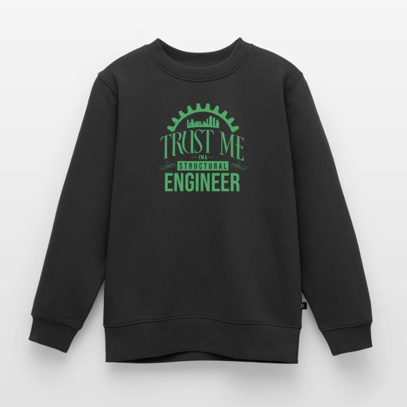 Building structural engineer structural engineer structural engineering Kids Premium Organic Sweatshirt