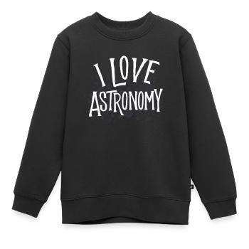 Astronomie - Kinder Premium Organic Sweatshirt - Schwarz - Vorne - AI Model Kid Female (0cm)