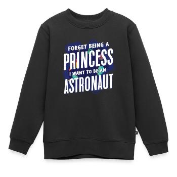 Astronaut - Kinder Premium Organic Sweatshirt - Schwarz - Vorne - AI Model Kid Female (0cm)