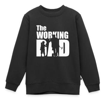 Handwerker - Kinder Premium Organic Sweatshirt - Schwarz - Vorne - AI Model Kid Female (0cm)