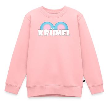 Kosename Krümel Geschenkidee - Kinder Premium Organic Sweatshirt - Rosa - Vorne - AI Model Kid Female (0cm)