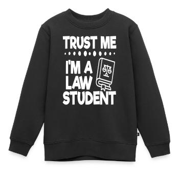 Jura Student Geschenk - Kinder Premium Organic Sweatshirt - Schwarz - Vorne - AI Model Kid Female (0cm)